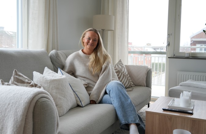 Tilda Sandquist, Bostadshyresgäst i lägenhet, Sadelmarkaren, Värnamo - Nivika Fastigheter AB